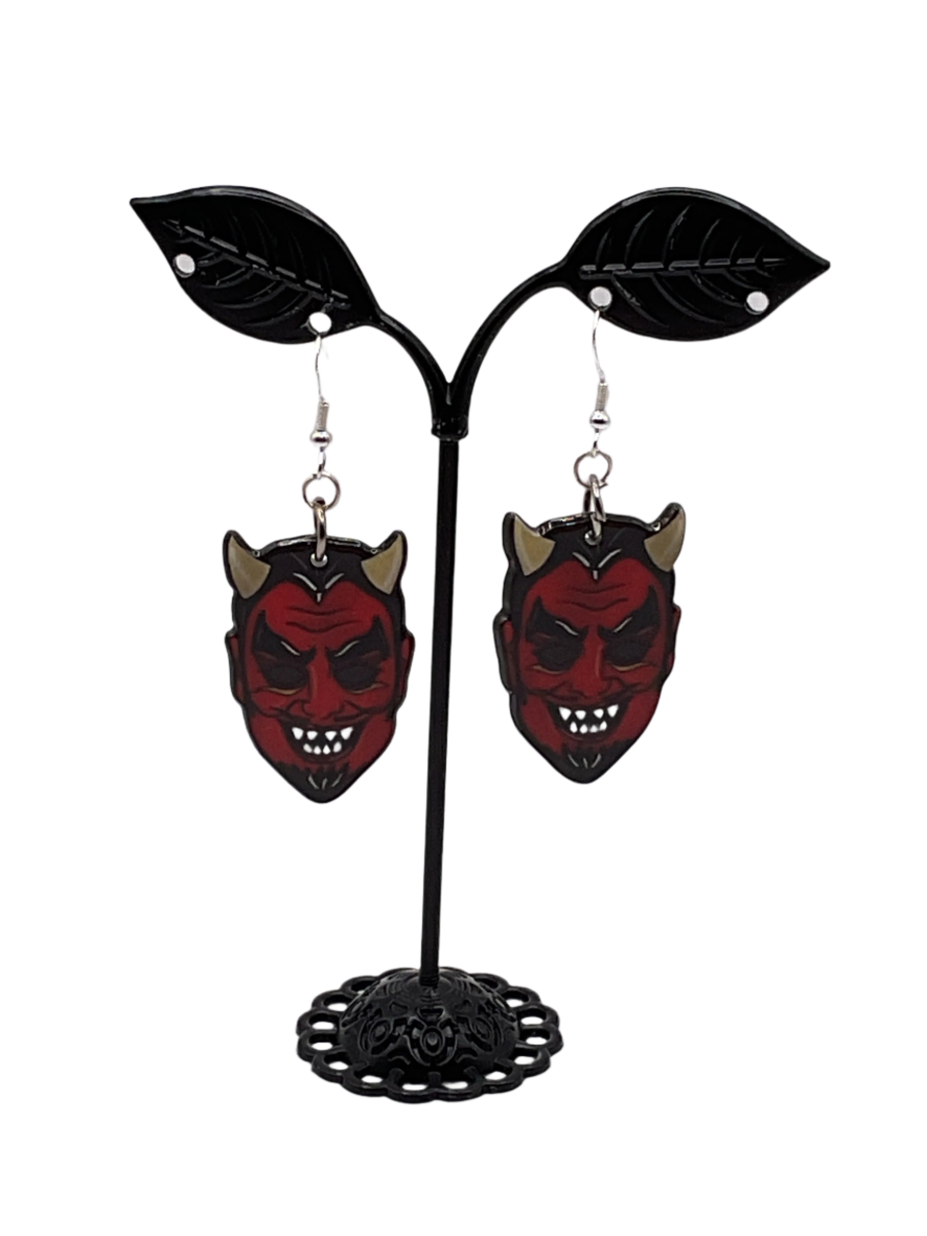 Red Devil Earrings