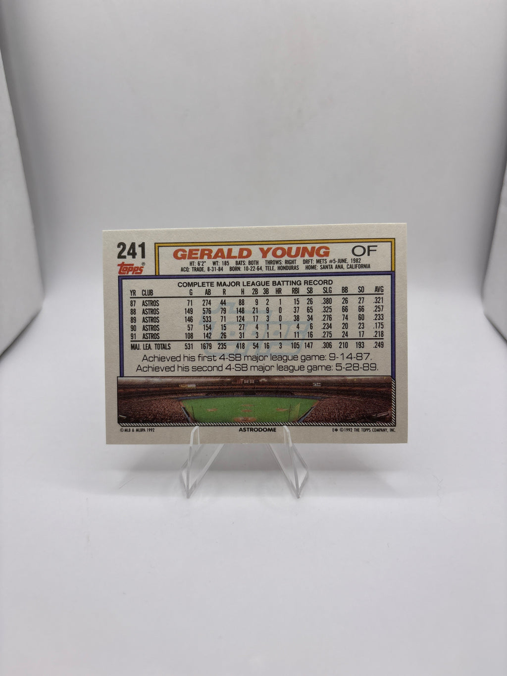 Topps Gerald Young