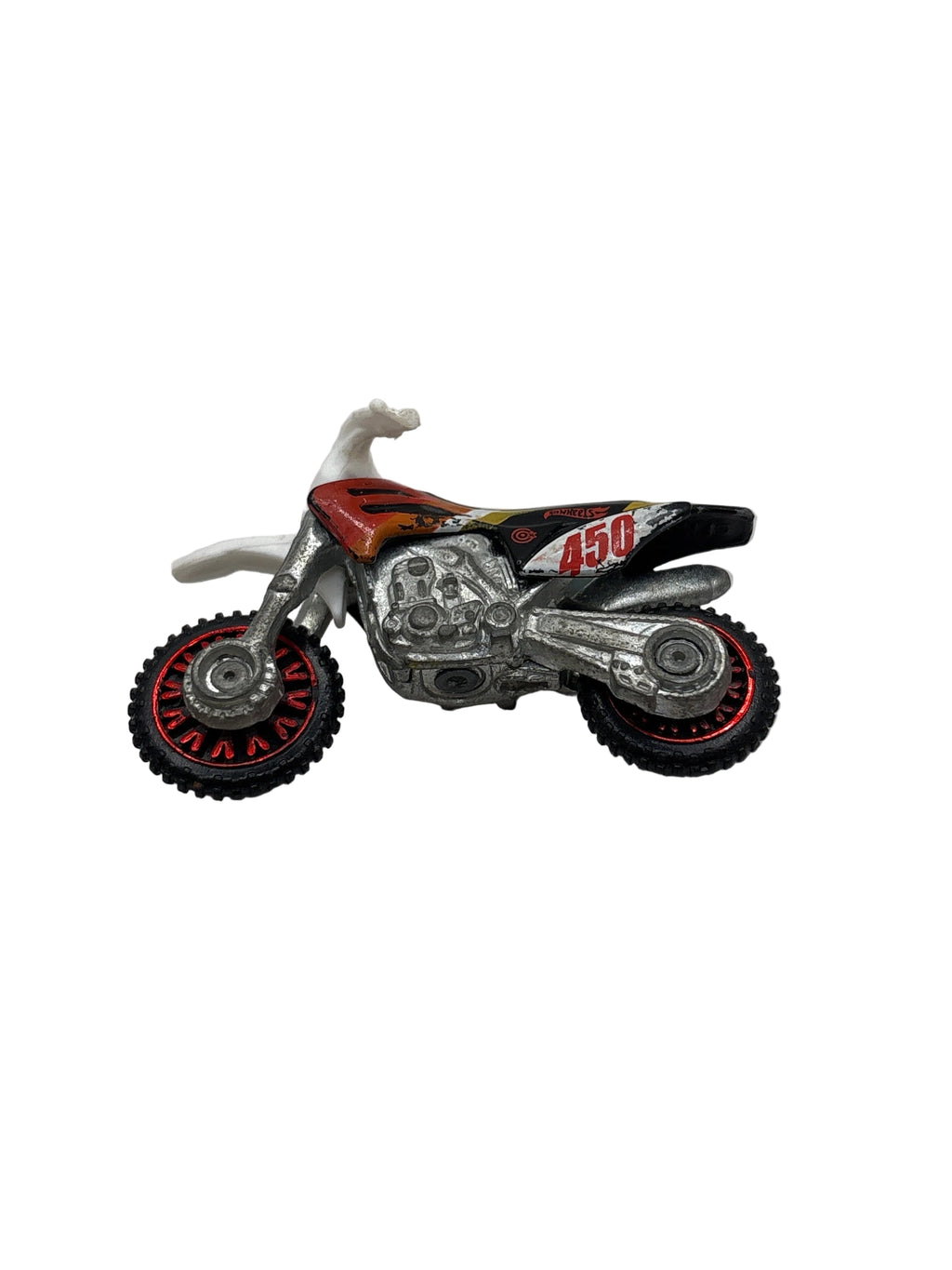 Hot Wheels 450F Diecast white