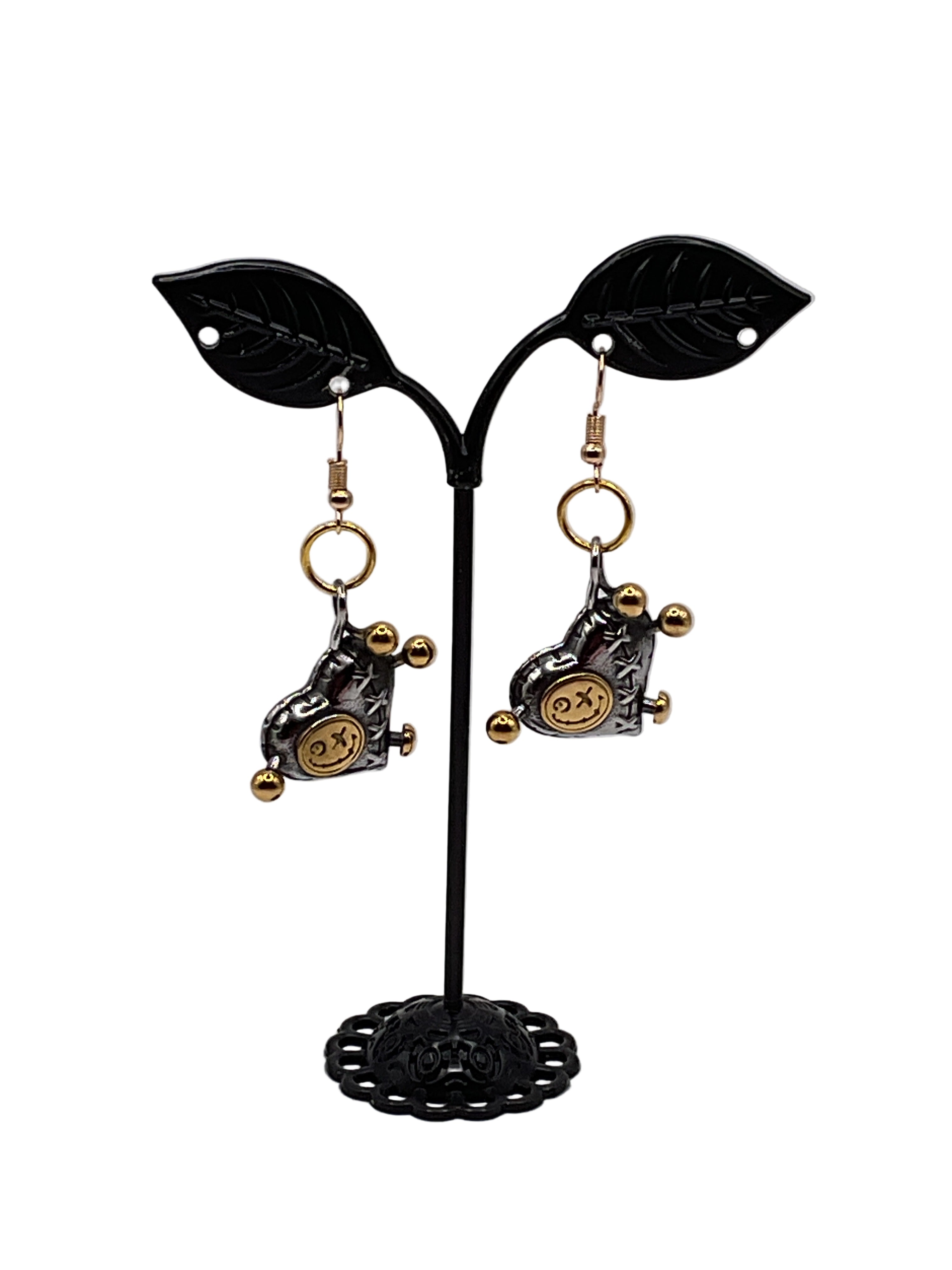 Heart earrings