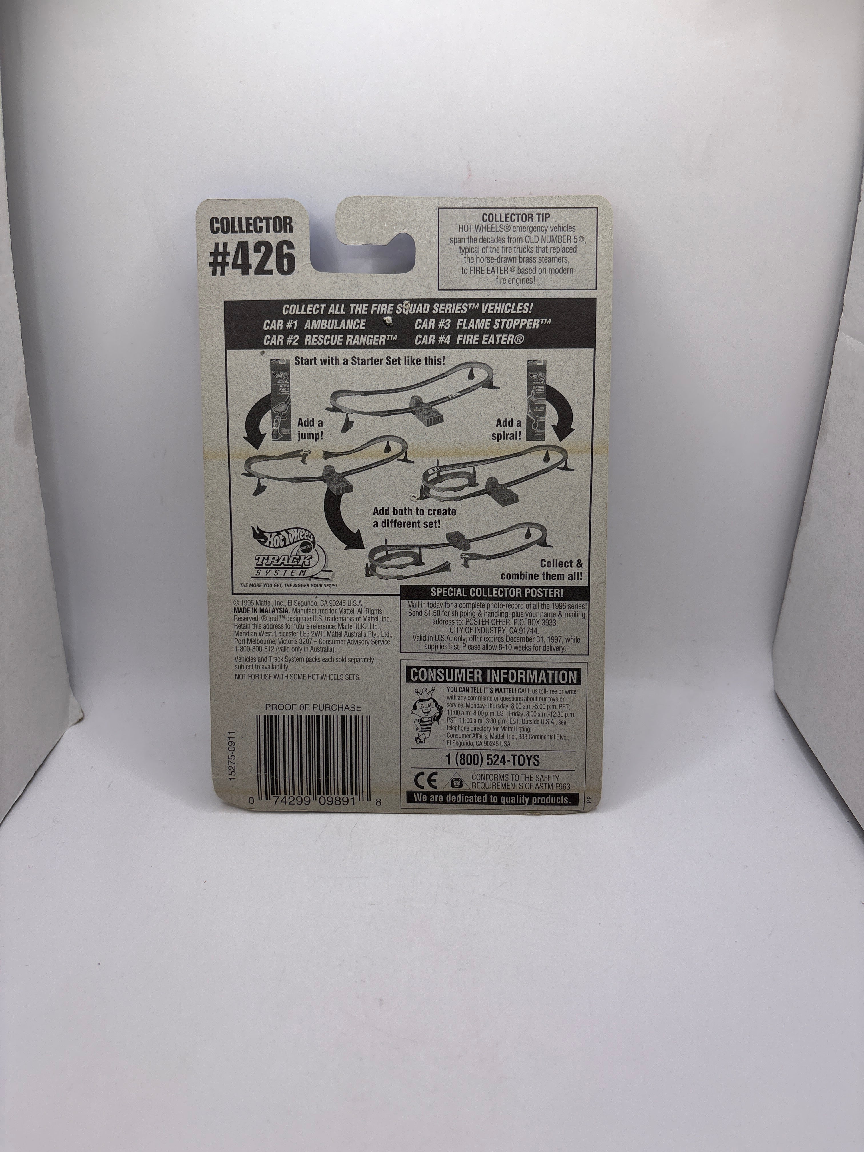 Hot Wheels Flame Stopper Diecast