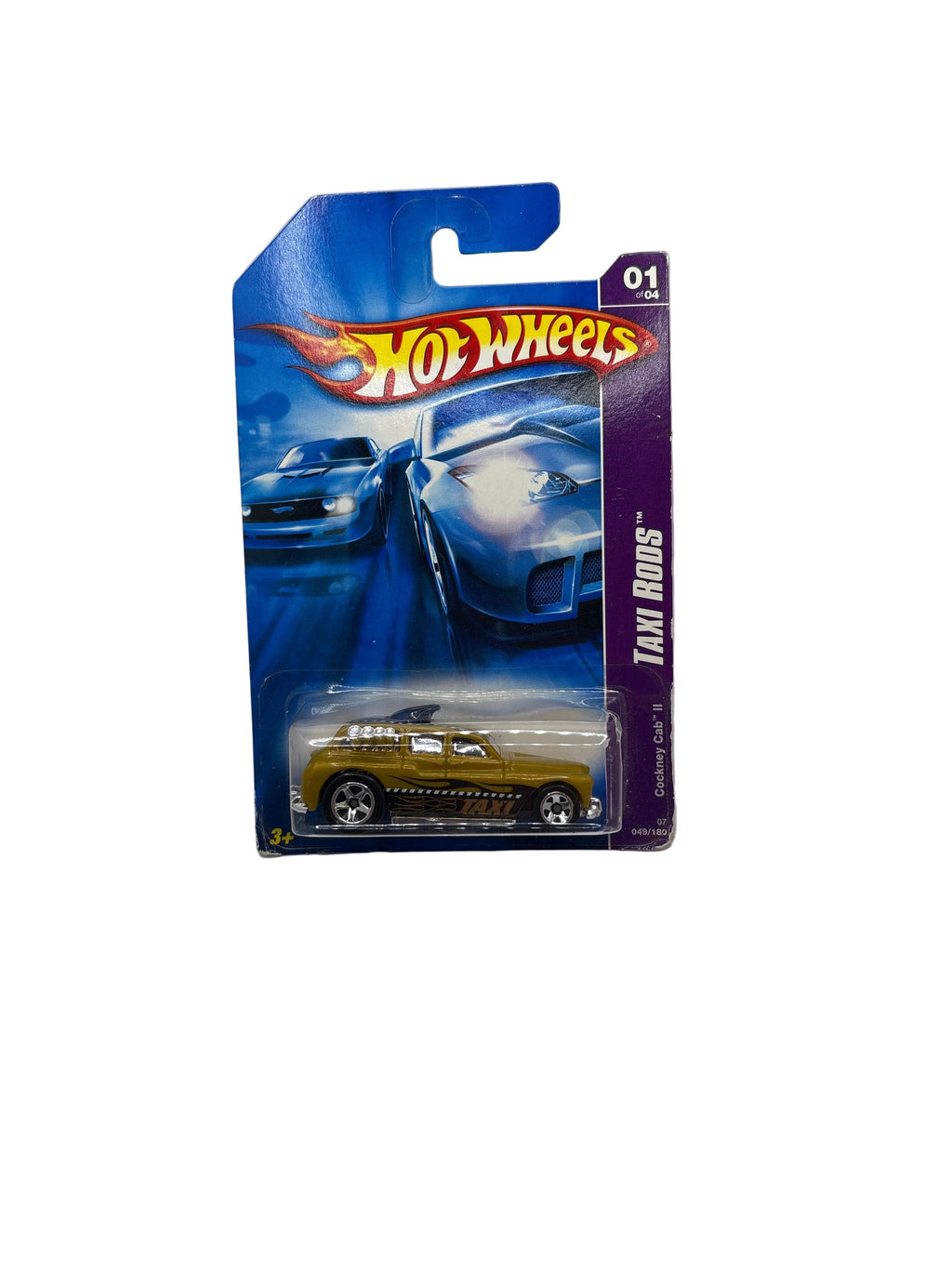 Hot Wheels Cockney Cab II Diecast gold