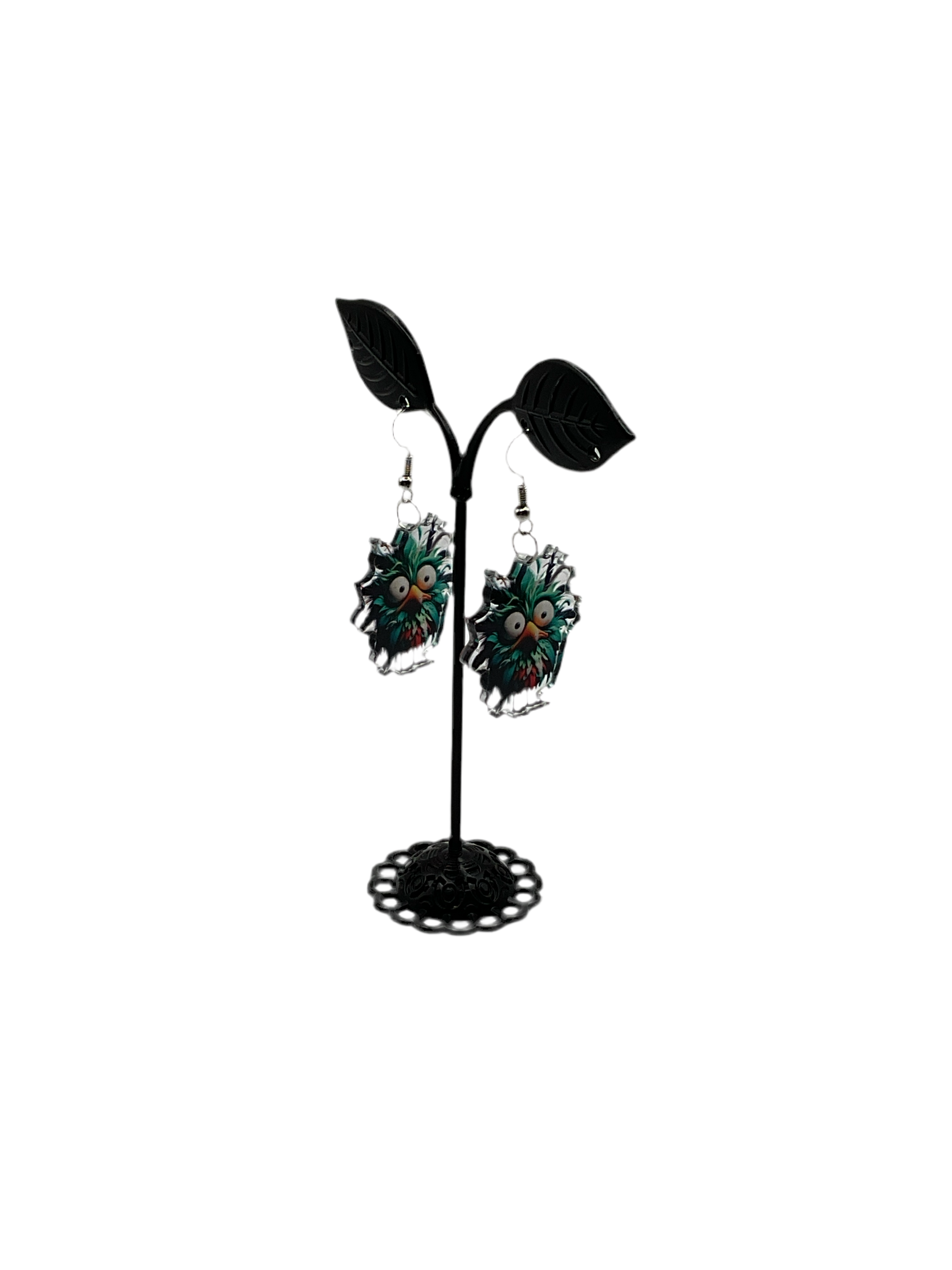 Crazy Bird Earrings
