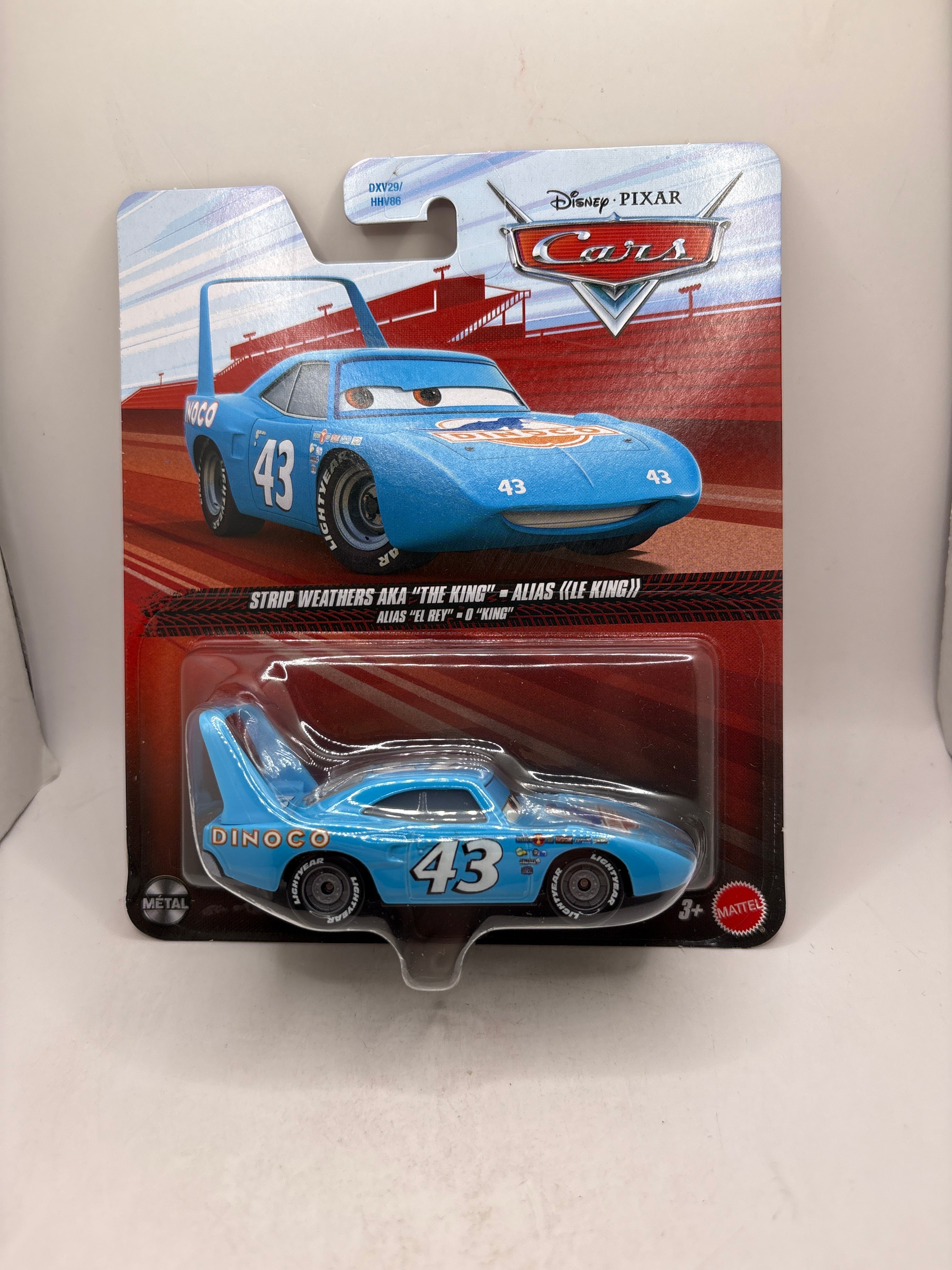 Disney Pixar Cars Strip Weathers AKA The King Diecast blue