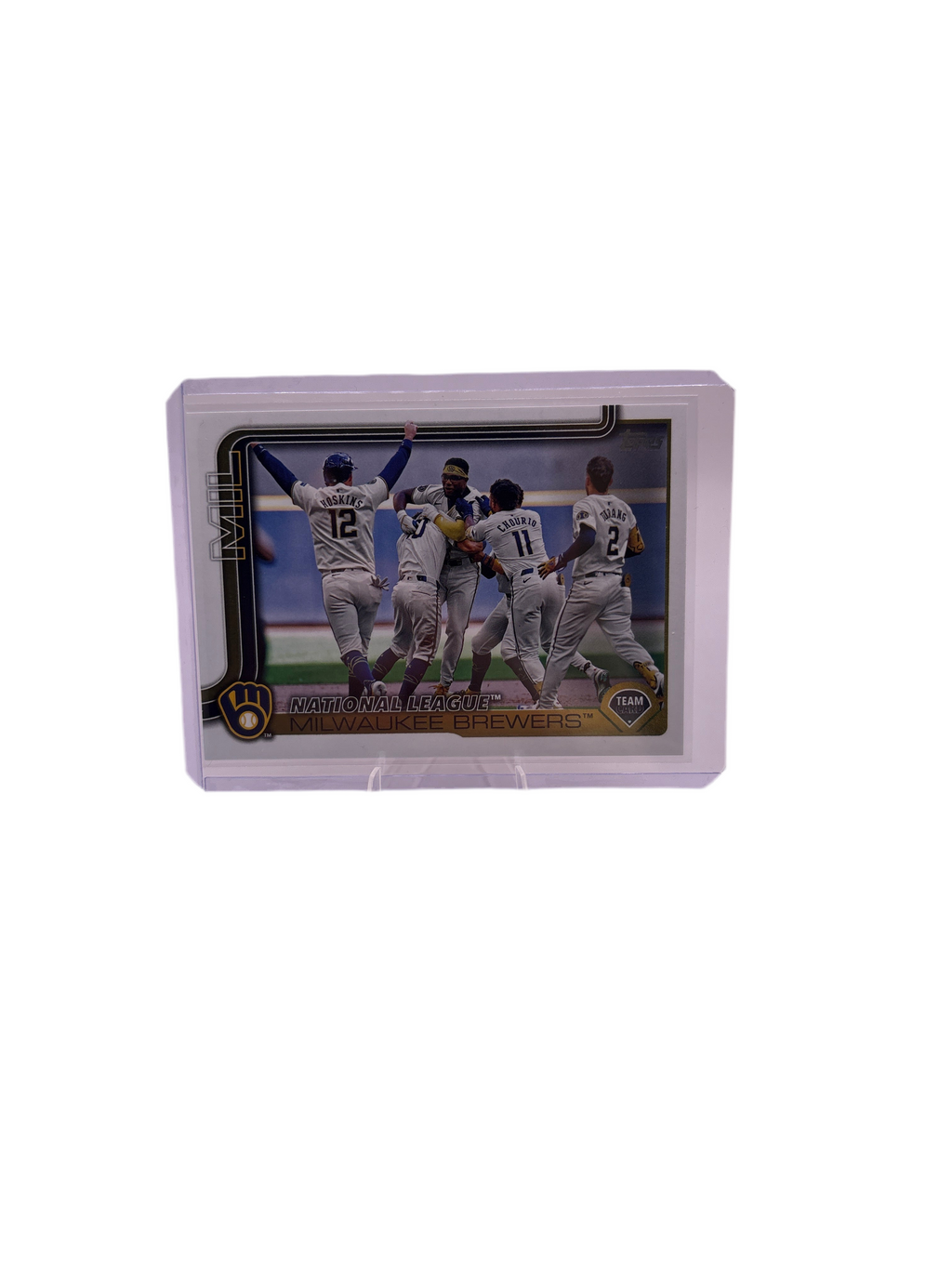 Topps Milwaukee Brewers Team Card
