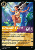 Pocahontas & Meeko - Adventurous Friends (27/204) - Attack of the Vine Cold Foil