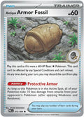 Antique Armor Fossil 072/null - ME05 Pitch Black Reverse Holofoil