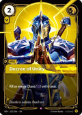 Decree of Unity (131/166) - Vendetta Foil