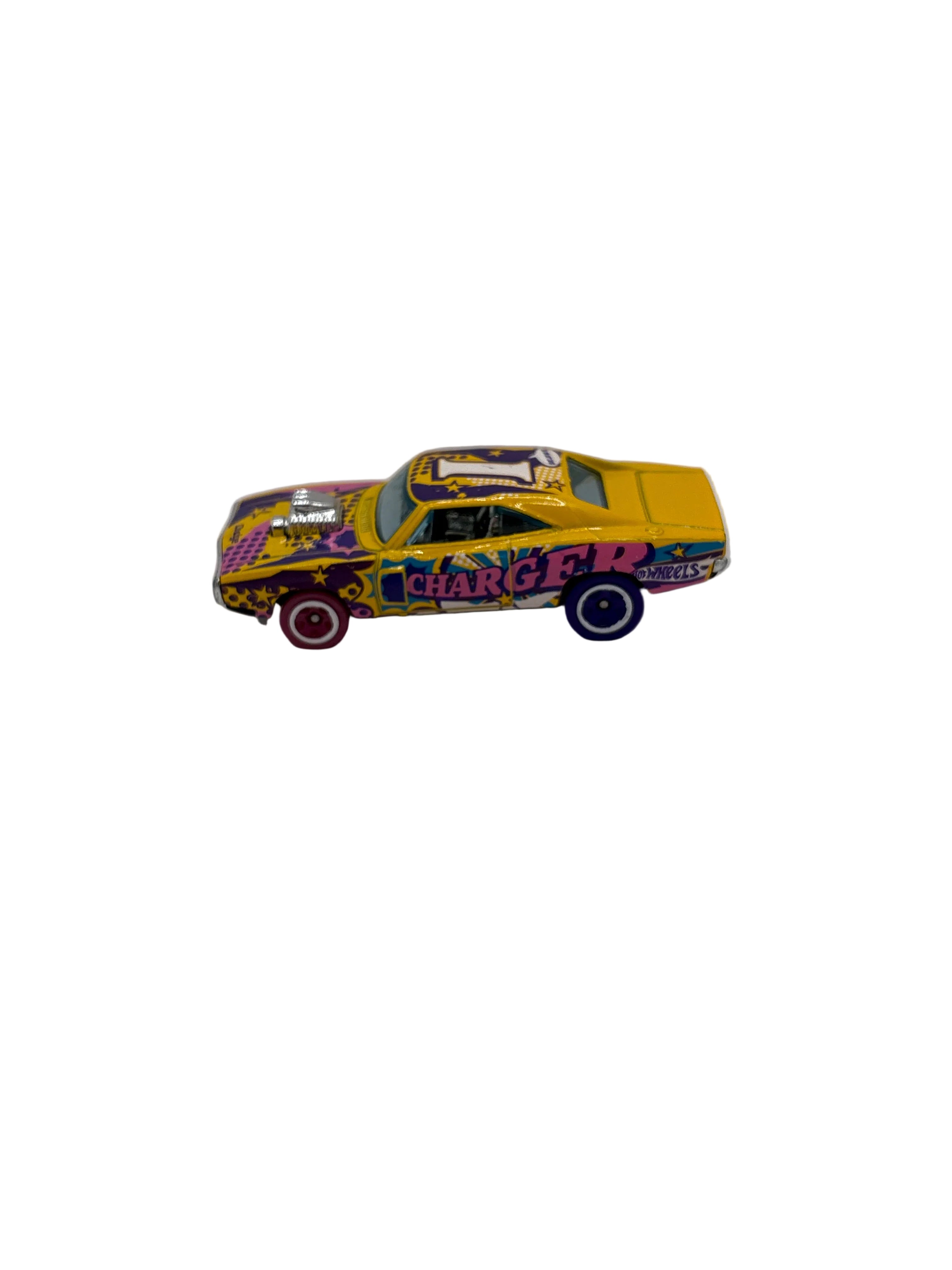 Hot Wheels 70 Dodge Charger Diecast yellow