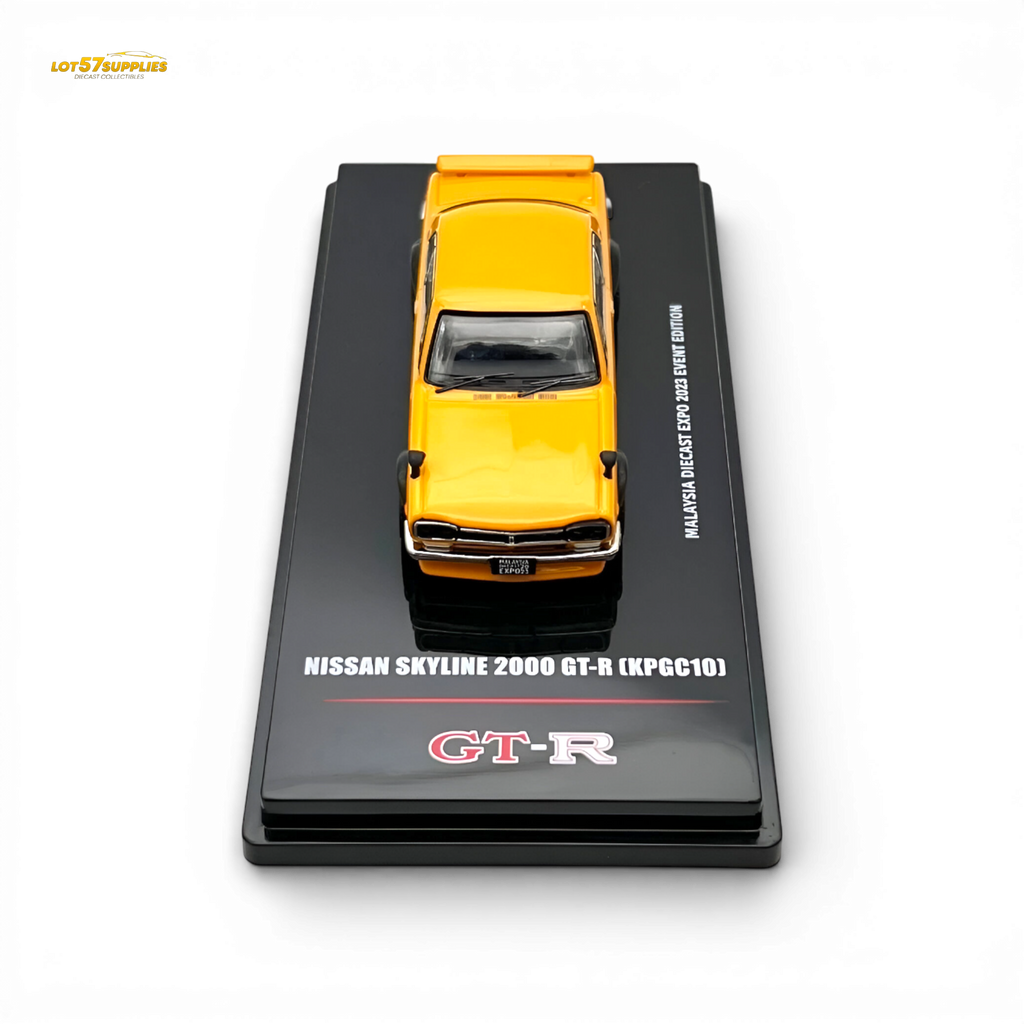 Inno64 Nissan Skyline 2000 GT-R KPGC10 Orange 1:64