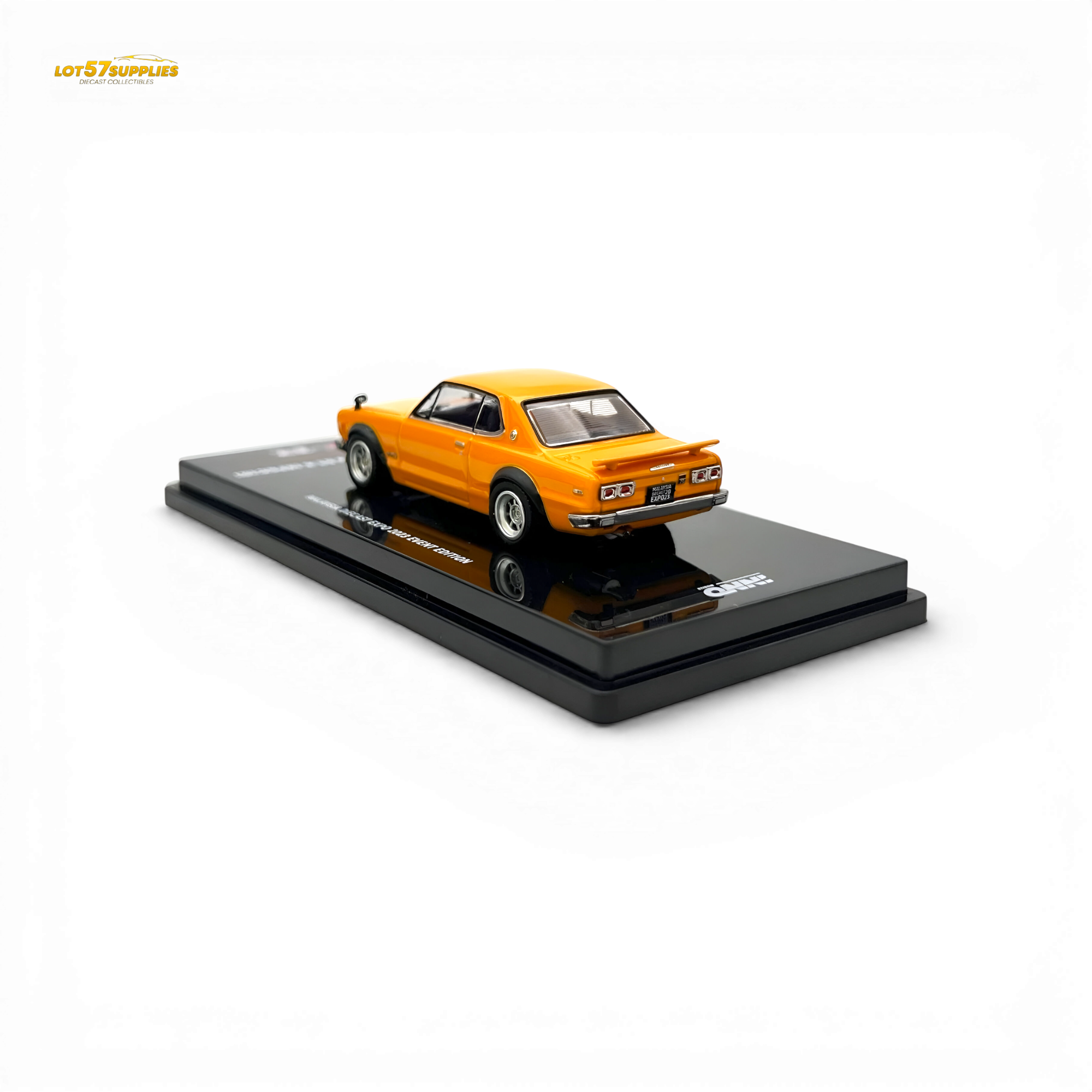 Inno64 Nissan Skyline 2000 GT-R KPGC10 Orange 1:64