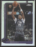 2025-26 Topps Chrome Update Refractor Ace Bailey RC #155