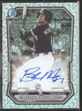 2026 Bowman Chrome Autographs Mojo Refractors Braden Montgomery AU #BMA-BM