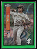 2022 Topps Chrome Sonic Expose Green Refractor CJ Abrams #/99 #EX-5