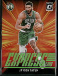 2024-25 Donruss Optic Express Lane Lime Green Jayson Tatum #/199 #9