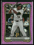 2026 Bowman Chrome Mojo Pink Refractors Jhostynxon Garcia RC #/199 #12