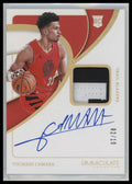 2023-24 Panini Immaculate Collection Gold Toumani Camara RC #/10 AU #101