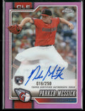 2026 Topps Chrome Rookie AU Pink Refractors Parker Messick /250 AU #RA-PM