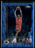 2025-26 Topps Chrome Update Blue RayWave Refractor Kawhi Leonard #/150 #24