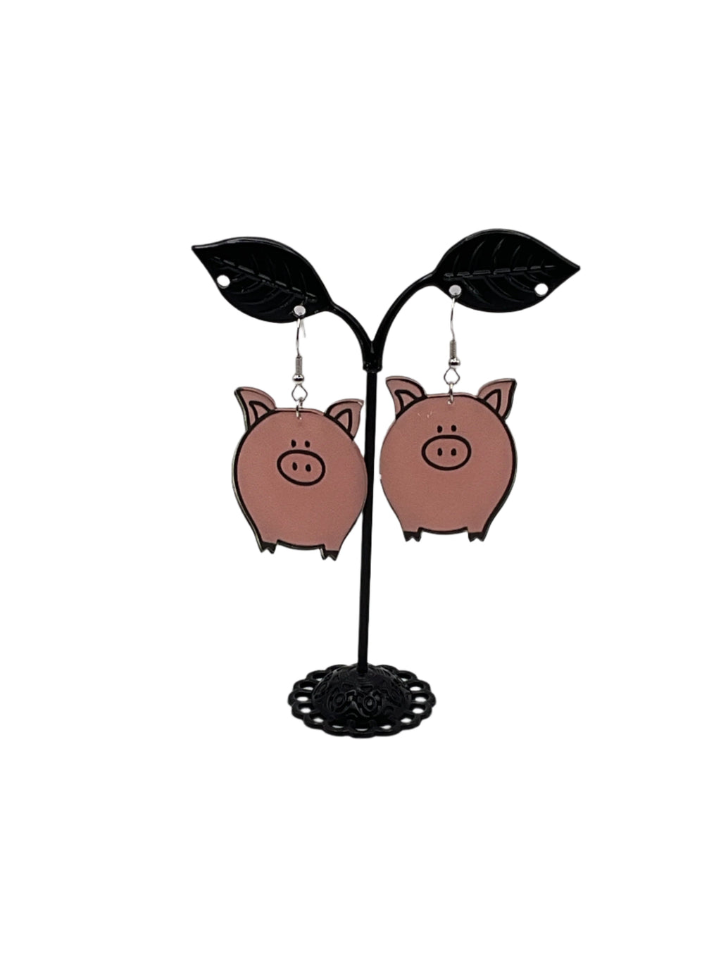 Pig earrings 1