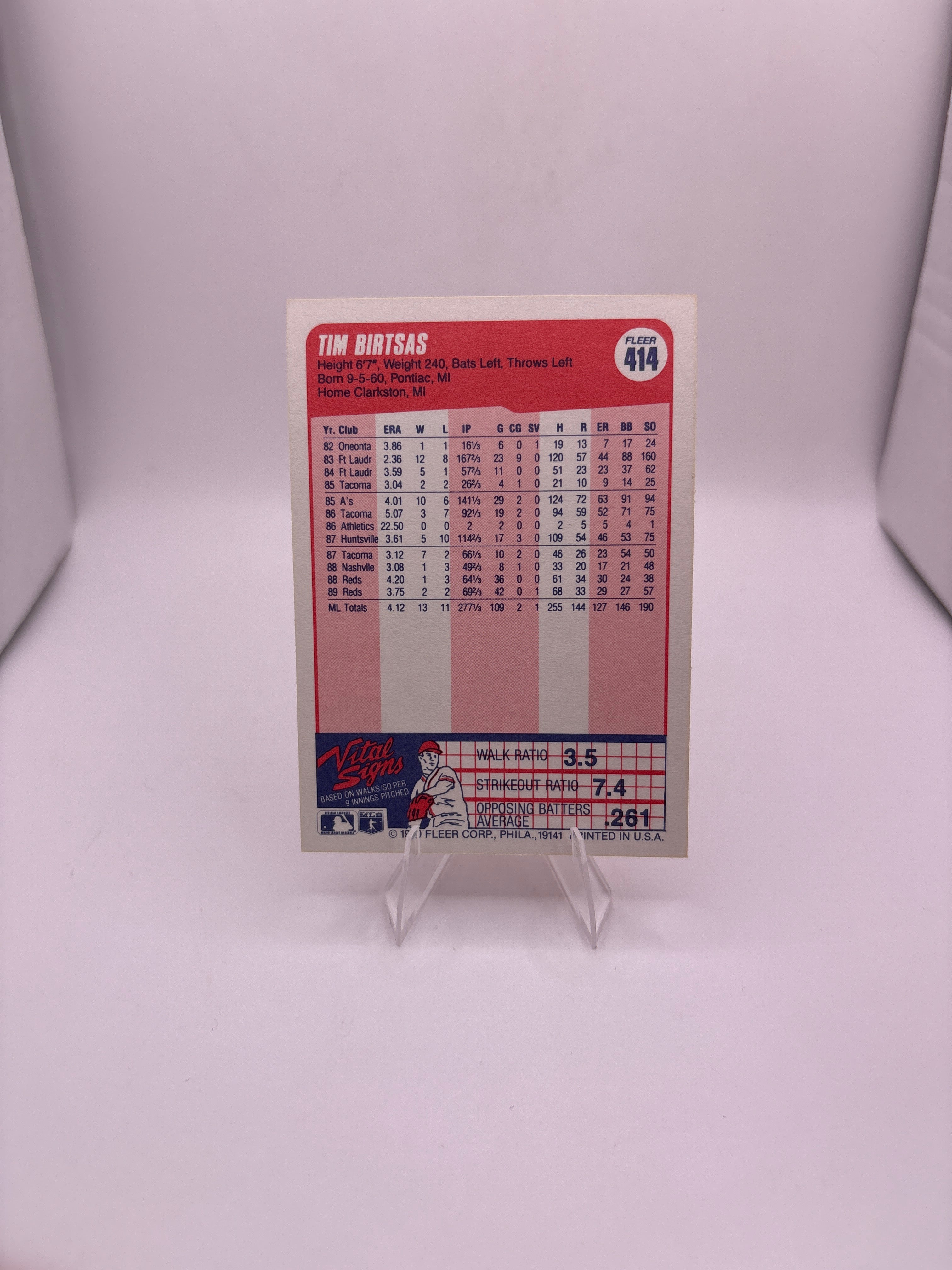 Fleer Tim Birtsas