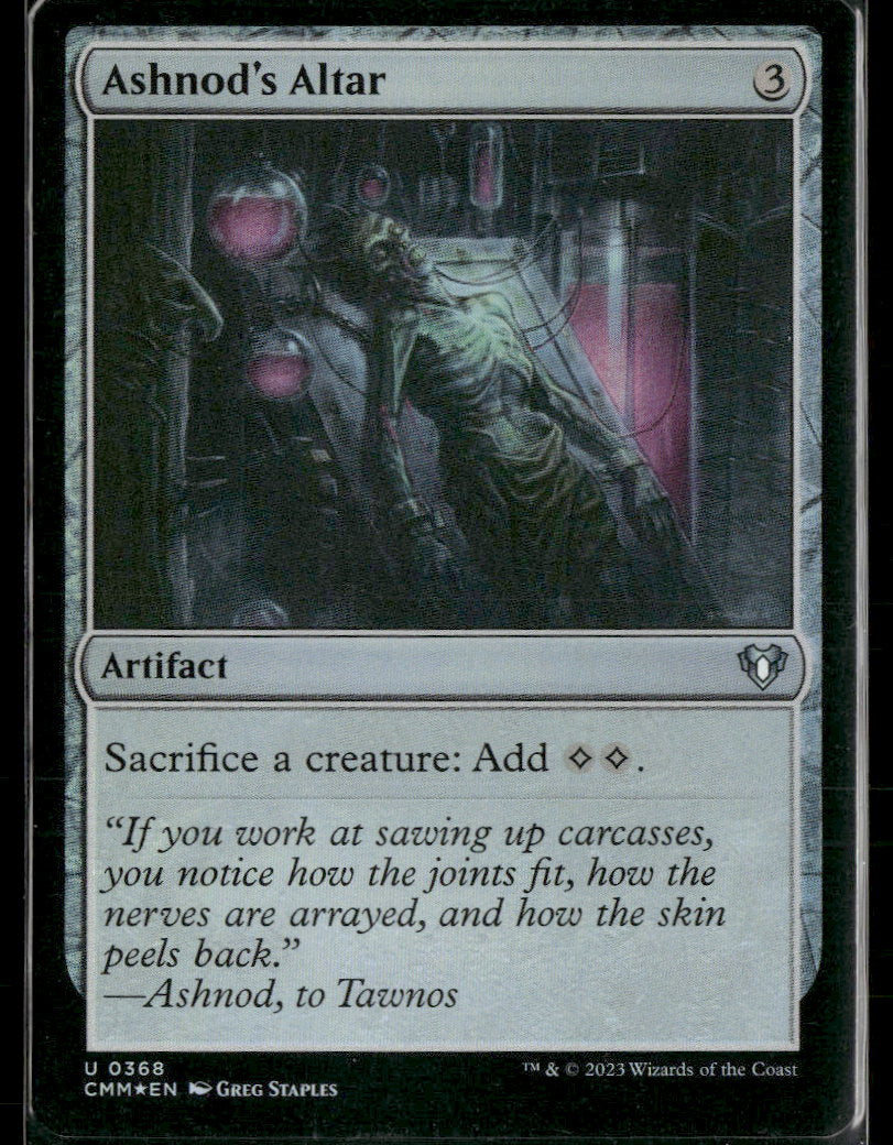 Commander Masters Ashnod's Altar #368