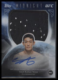 2026 Topps Midnight UFC Rookie Relic Autographs Joo Sang Yoo AU #RRA-JY