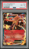 2014 Pokemon Xy Flashfire Flashfire Charizard Ex 8 PSA #11