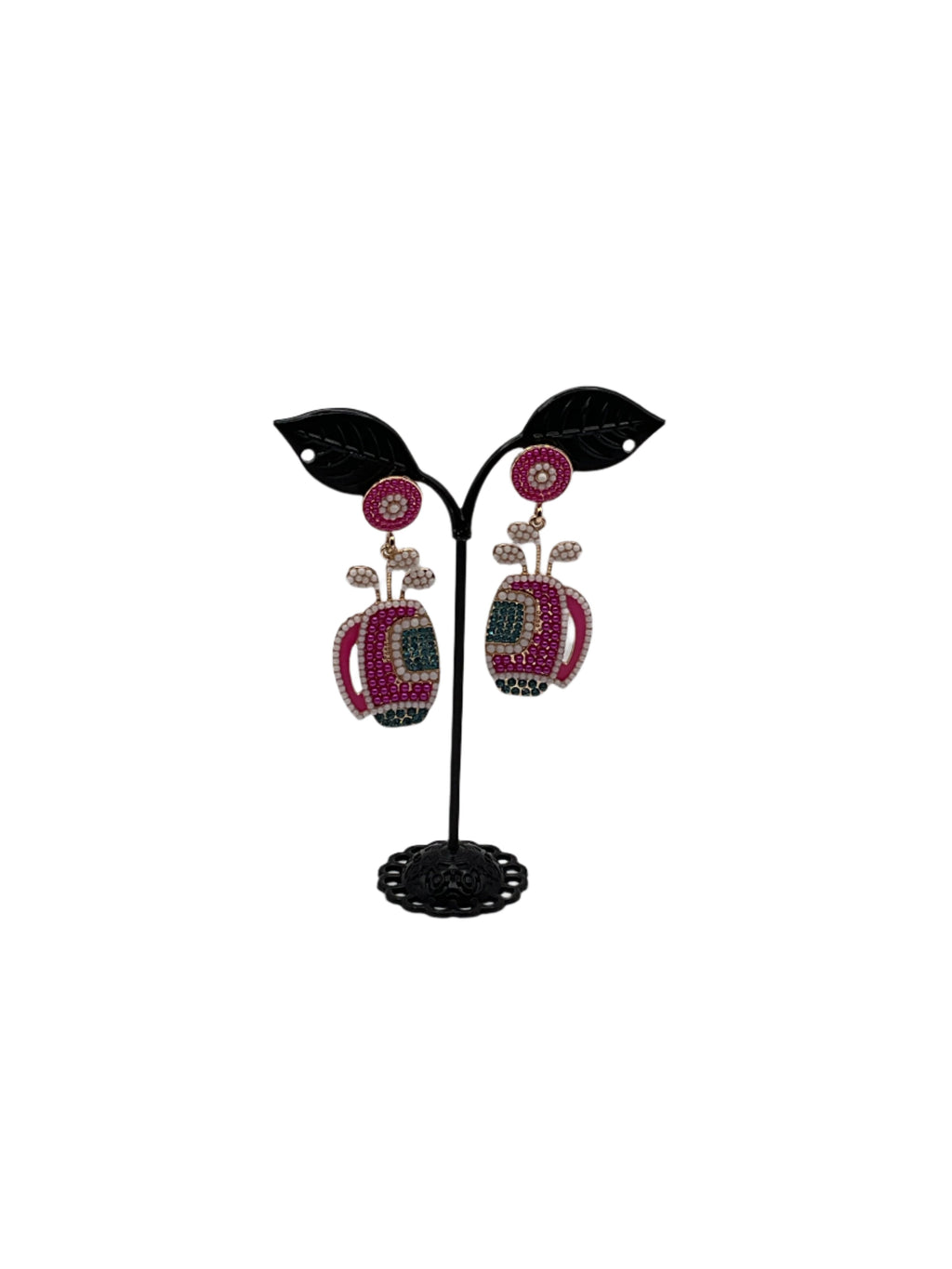 Golf bag Earrings 1