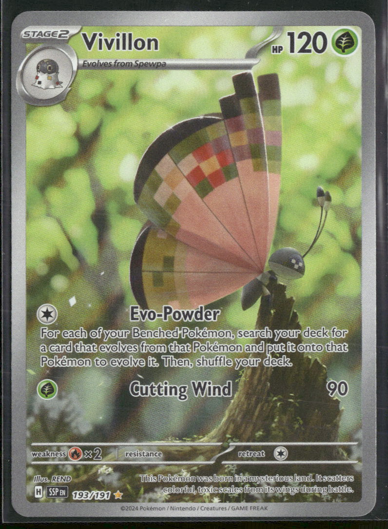 SV08: Surging Sparks Vivillon #193/191