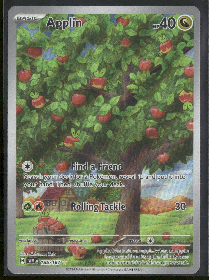 SV06: Twilight Masquerade Applin #185/167