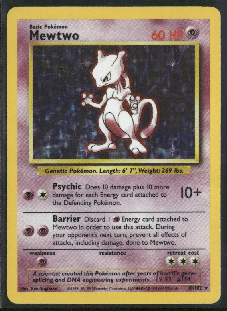 Base Set Mewtwo #010/102