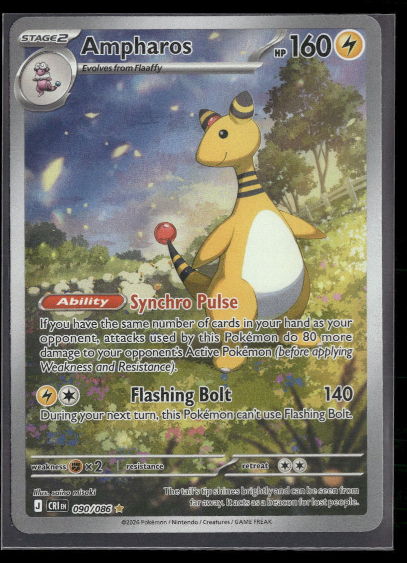 ME04: Chaos Rising Ampharos #090/086