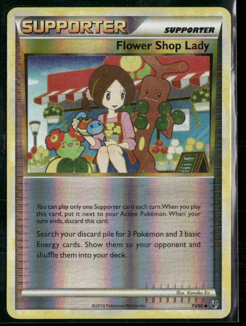 Undaunted Flower Shop Lady #74/90