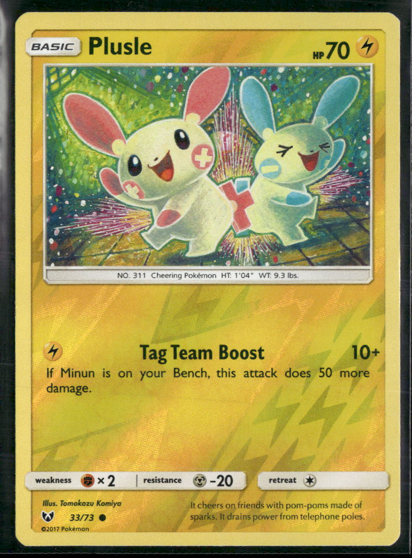 Shining Legends Plusle #33/73