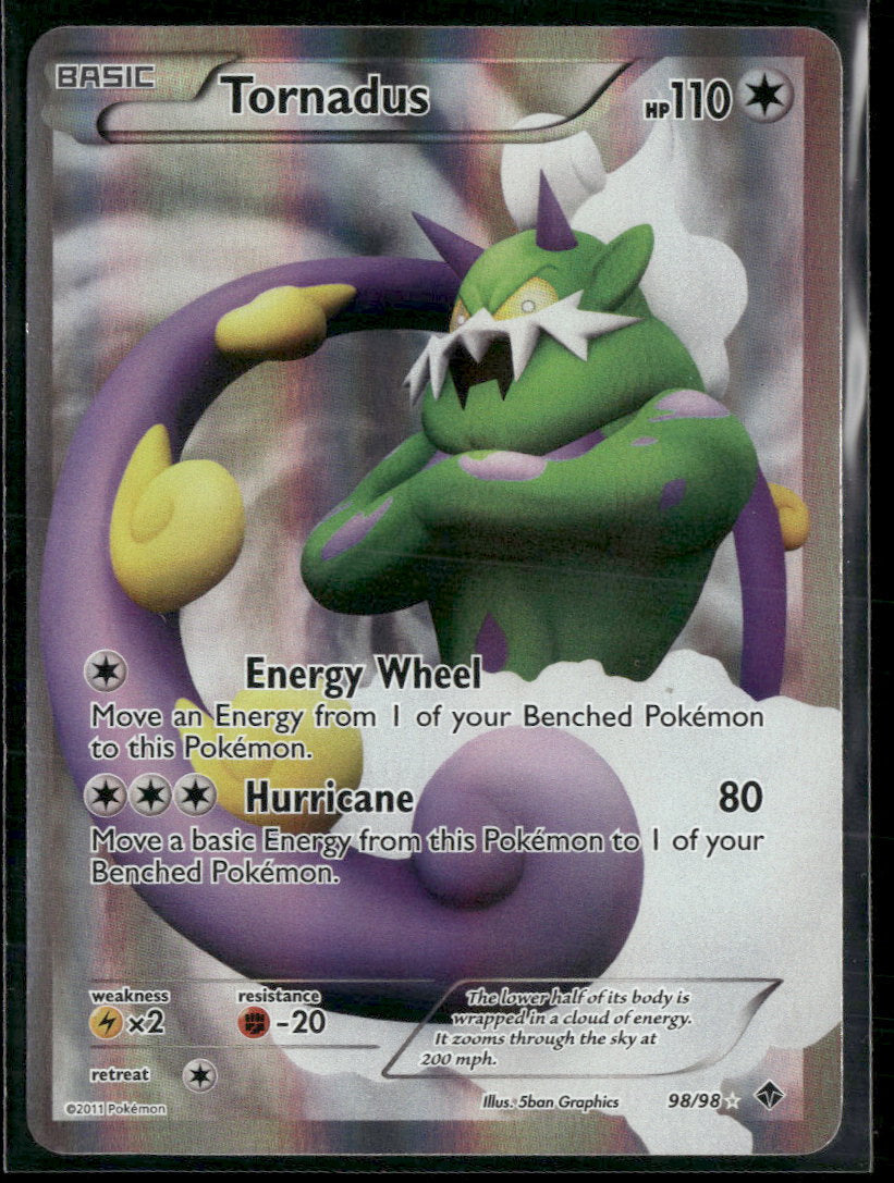 Emerging Powers Tornadus (98 Full Art) #98/98