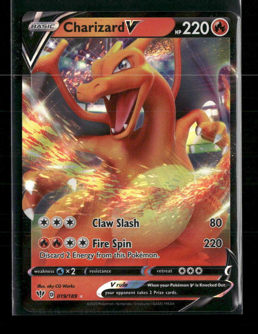 SWSH03: Darkness Ablaze Charizard V #019/189