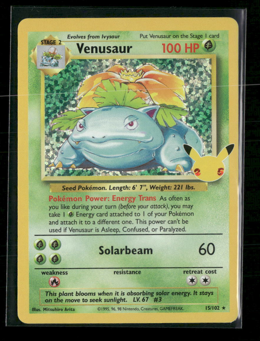 Celebrations: Classic Collection Venusaur #15/102