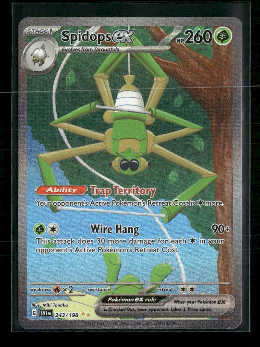 SV01: Scarlet & Violet Base Set Spidops ex #243/198