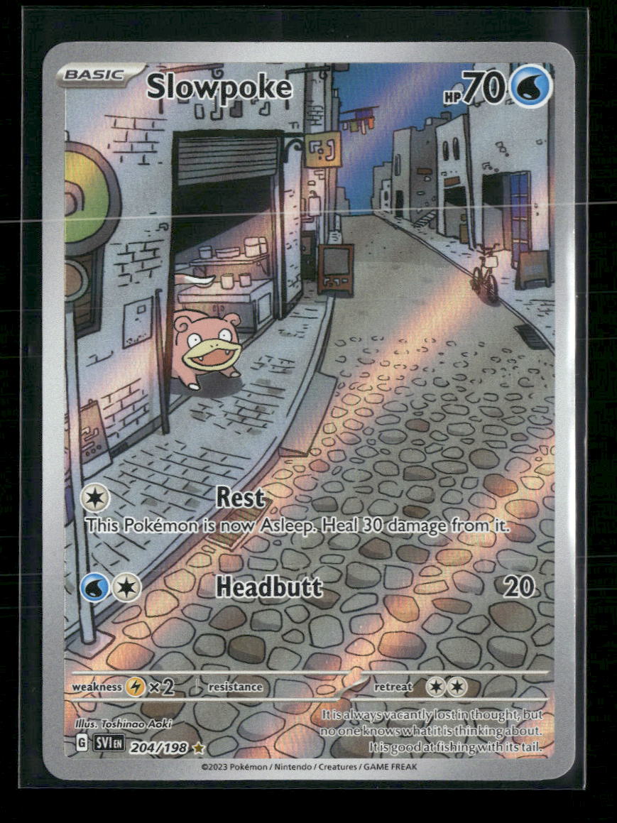 SV01: Scarlet & Violet Base Set Slowpoke #204/198