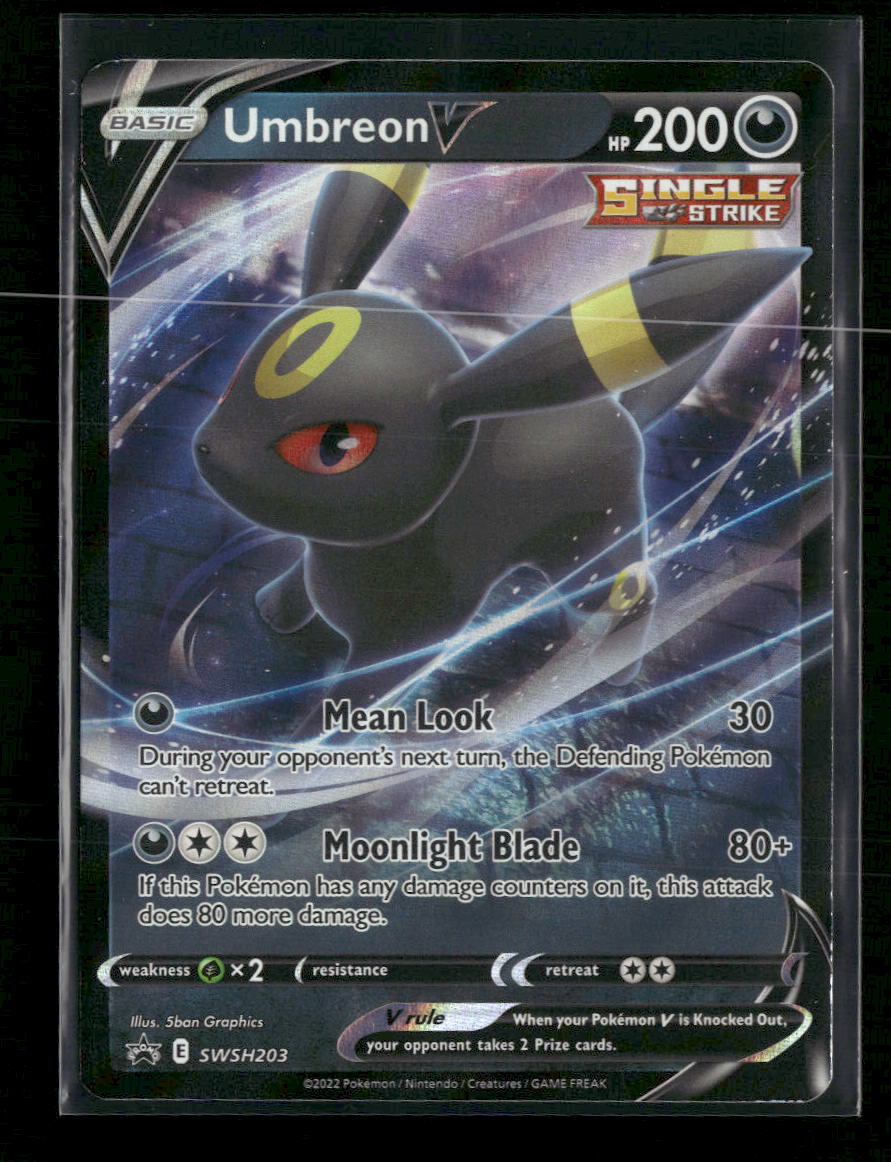 SWSH: Sword & Shield Promo Cards Umbreon V #SWSH203