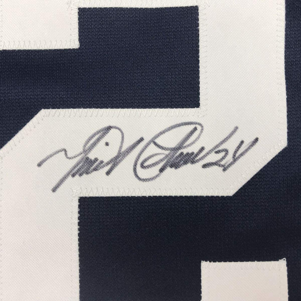 Autographed/Signed Miguel Cabrera Detroit Blue Baseball Jersey JSA COA