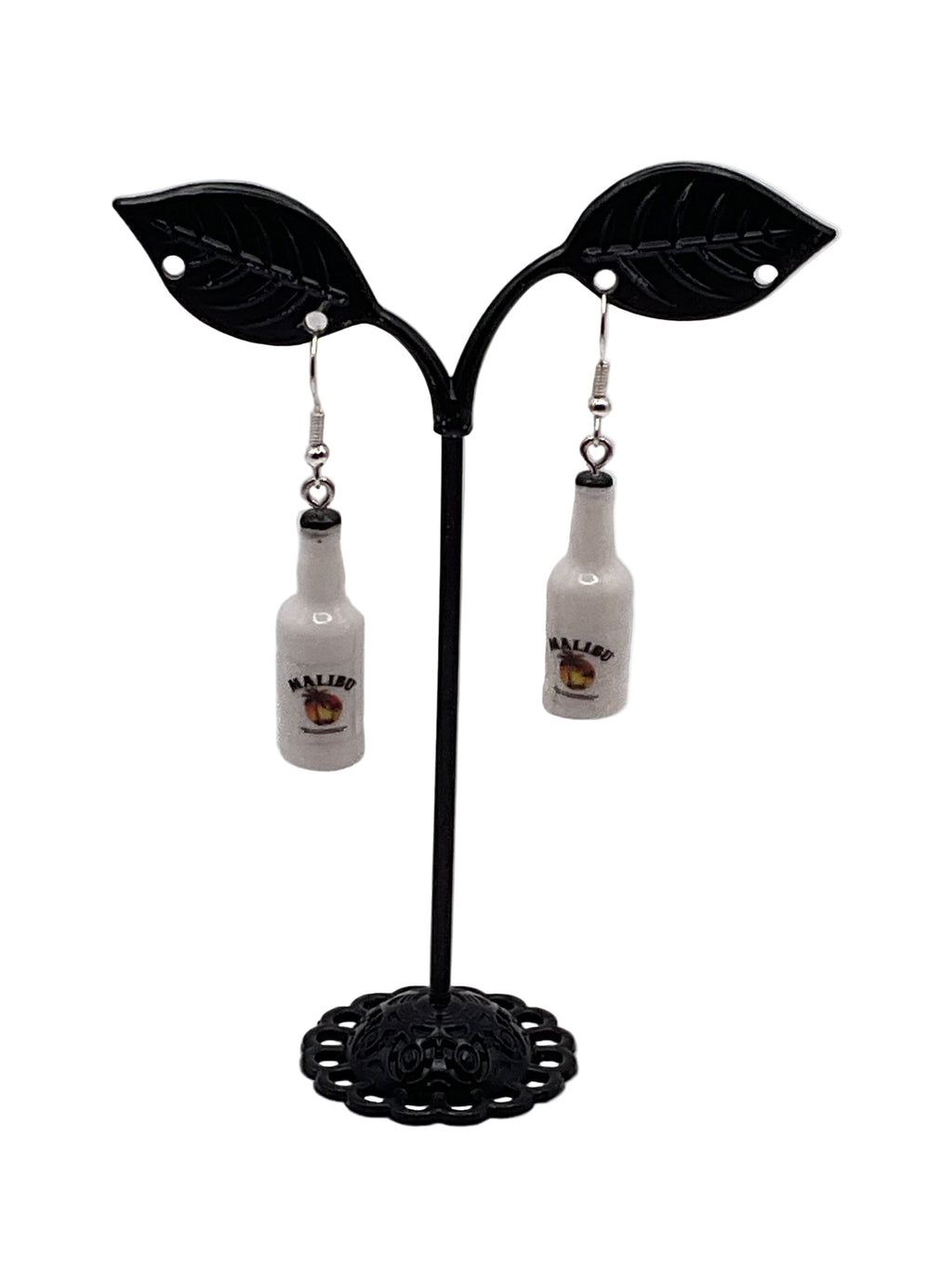 Malibu rum earrings