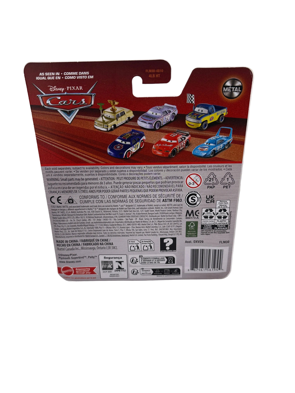Disney Pixar Cars Marlon Clutches McKay Diecast black