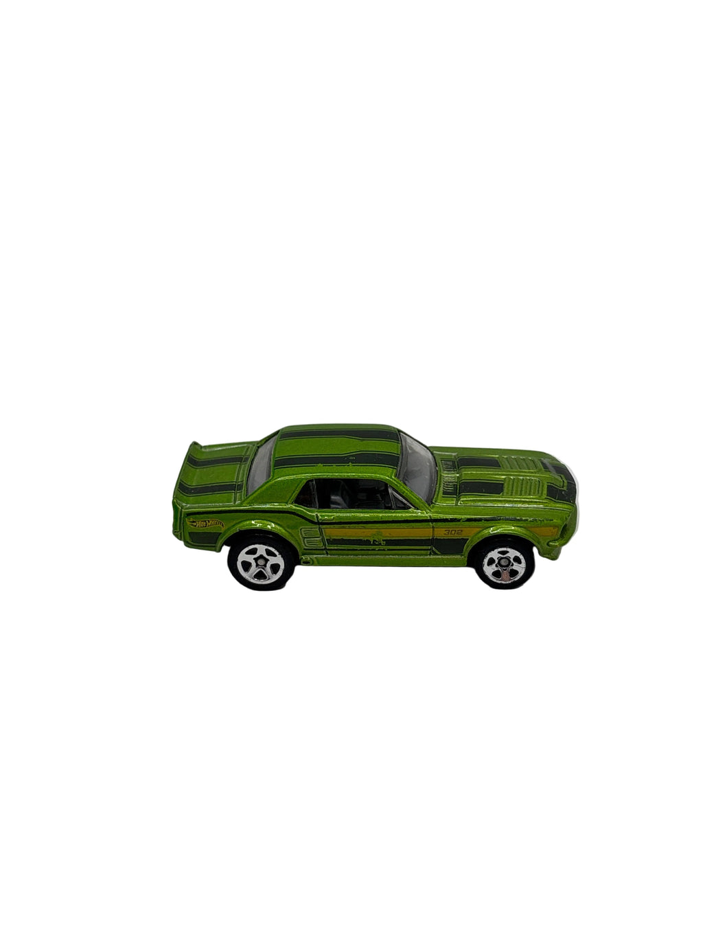 Hot Wheels 67 Ford Mustang GT Diecast green