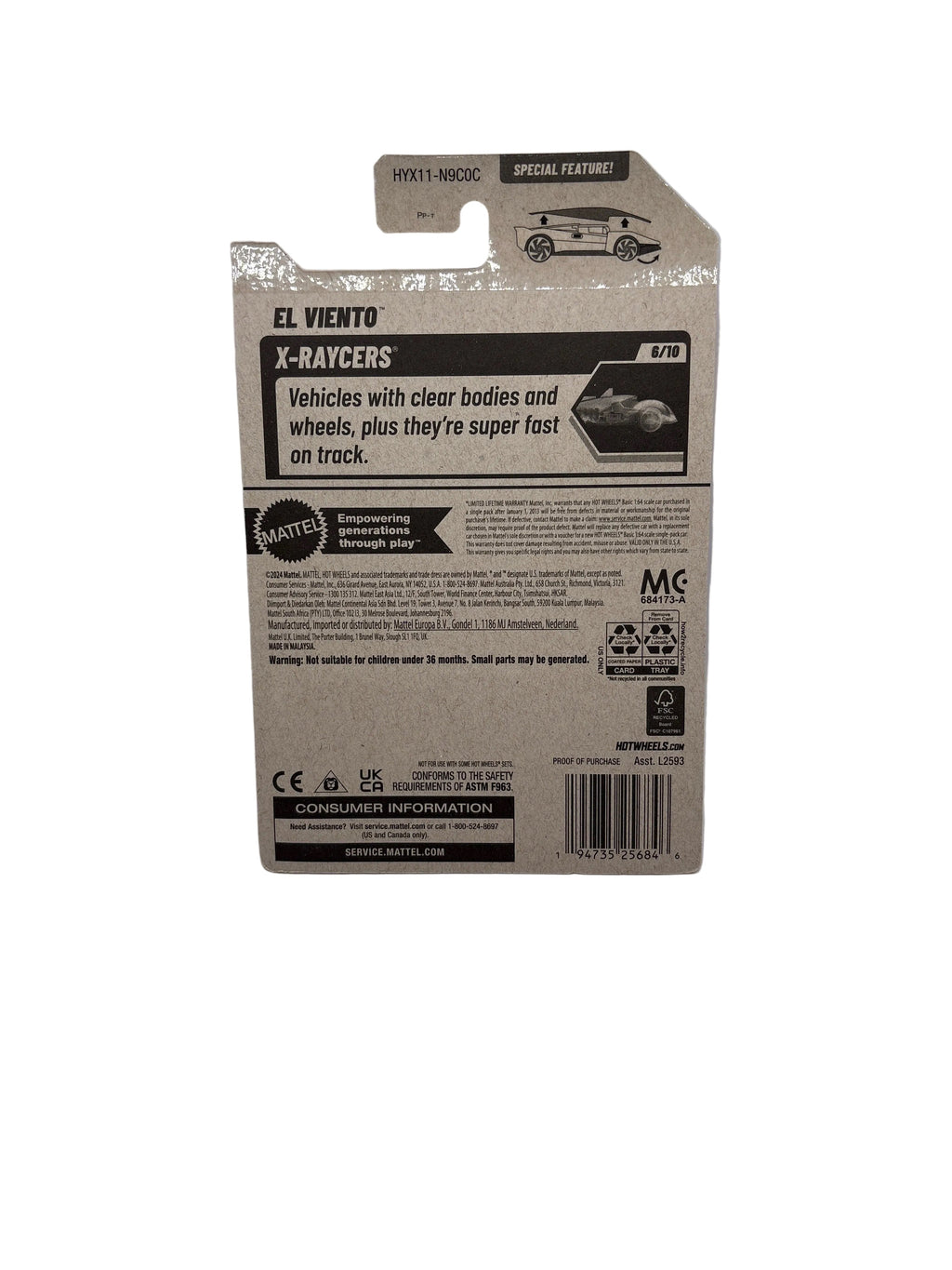 Hot Wheels El Viento Diecast