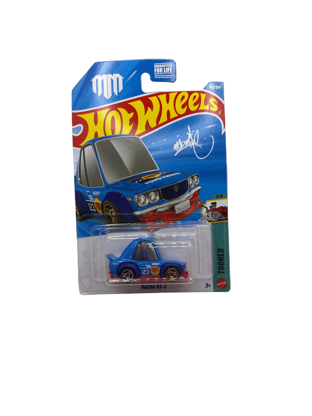 Hot Wheels Mazda RX-3 Diecast blue