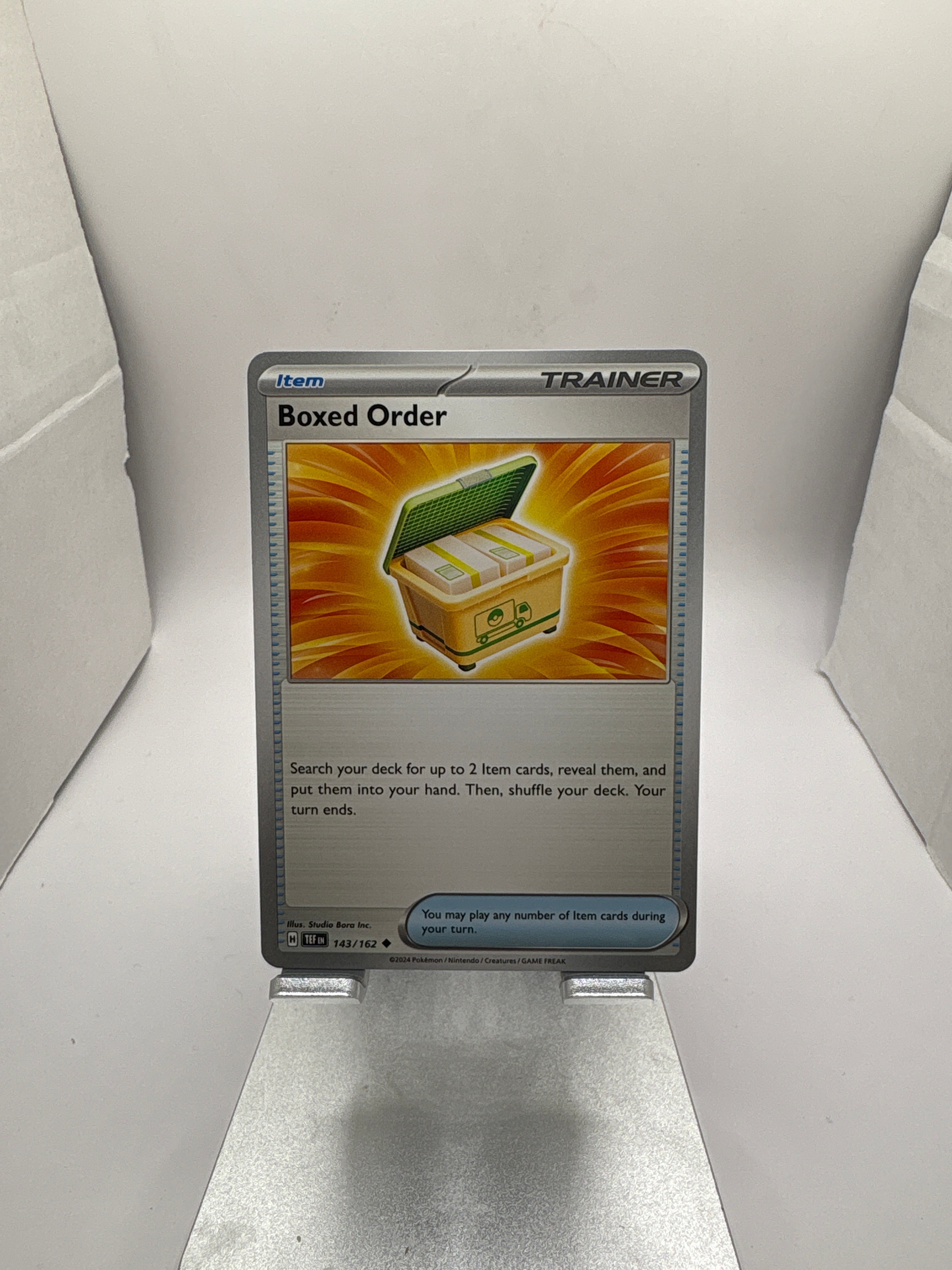 Pokemon Boxed Order