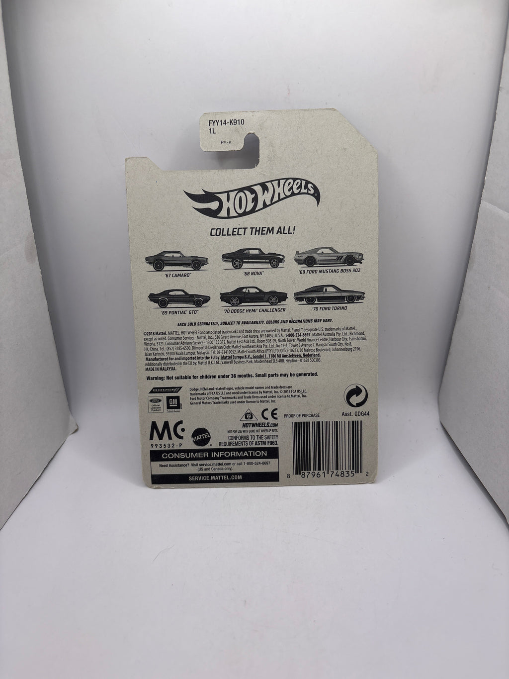 Hot Wheels 70 Ford Torino Diecast