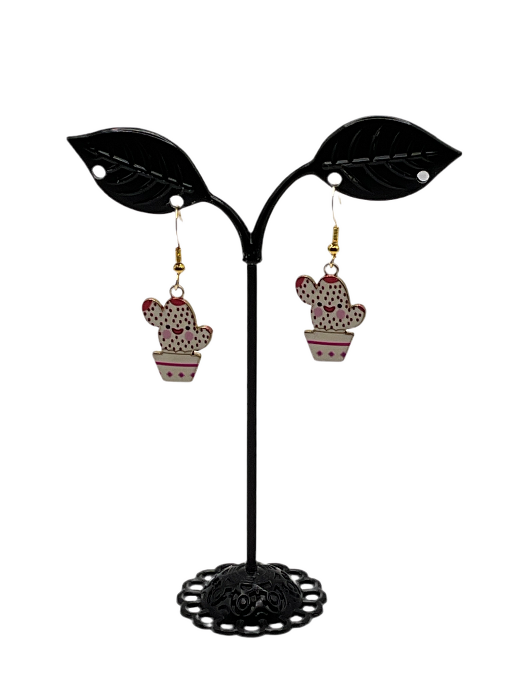 Happy Cactus Earrings